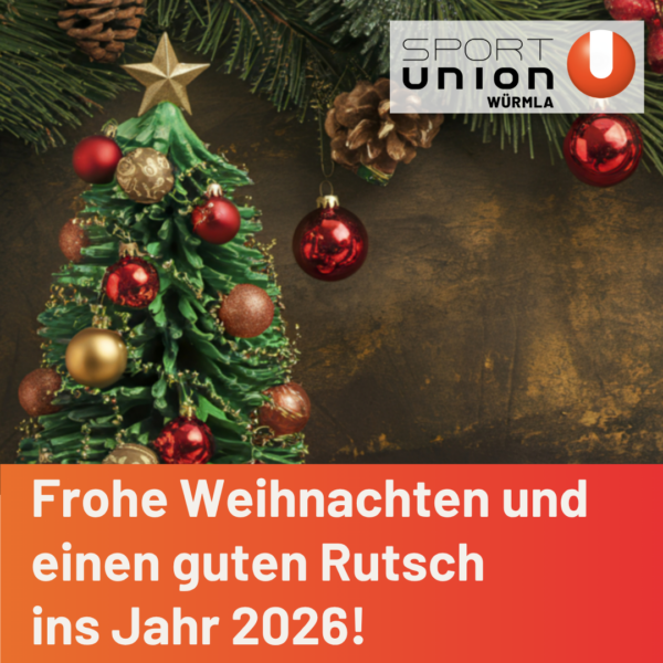 Frohe Weihnachten und guten Rutsch 2026